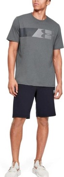 Męska koszulka UNDER ARMOUR FAST LEFT t-shirt sportowy XXL szary