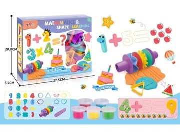 ZESTAW PLASTOLINY -CYFERKI Icom Poland