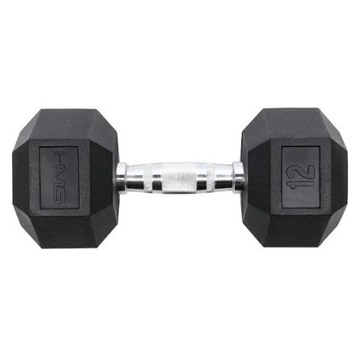 Гантель HEX PRO 12 кг HMS