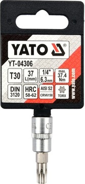 YATO KLUCZ TRZPIENIOWY TORX 1/4