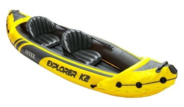 КОМПЛЕКТ ДЛЯ КАЯКА KAYAK EXPLORE + НАСОС + 2 ВЕСЛА INTEX