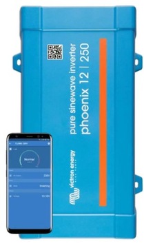 ПРЕОБРАЗОВАТЕЛЬ НАПРЯЖЕНИЯ Phoenix 12V/250W VE.DIRECT КРАКОВ СЕРВИС ПРОДАЖА