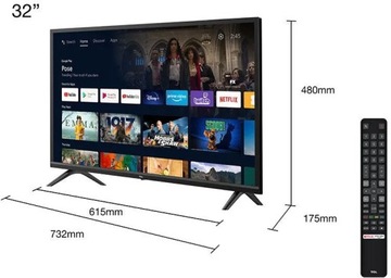 Telewizor LED TCL 32S5200 32