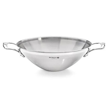 PATELNIA głęboka WOK duży DE BUYER AFFINITY 32 cm