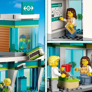 LEGO City 60335 Железнодорожный вокзал