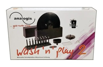 Шайба для пластинок Analogiswash'n'play 2 LP с жидкостью 1 литр