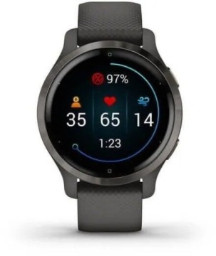 Garmin Venu 2S GPS Частота пульса SpO2 Серый сон