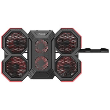 Охлаждающая подставка Marvo FN-41, с подсветкой, 6 вентиляторов