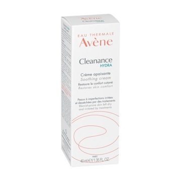 Avene Cleanance HYDRA Krem łagodzący do twarzy dzień i noc 40 ml