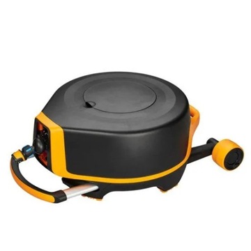 АВТОМАТИЧЕСКАЯ КАТУШКА ДЛЯ САДОВОГО ШЛАНГА FISKARS С КОЛЕСАМИ 1025933 XL 27M АКСЕССУАРЫ