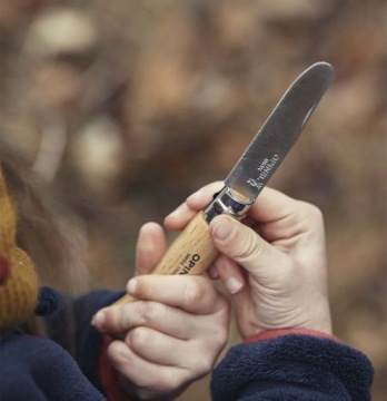 Нож для детей Opinel My First No.7 001696 INOX бук закруглённый кончик