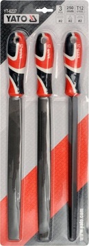YATO YT-6237 Набор металлических напильников, 3 шт.