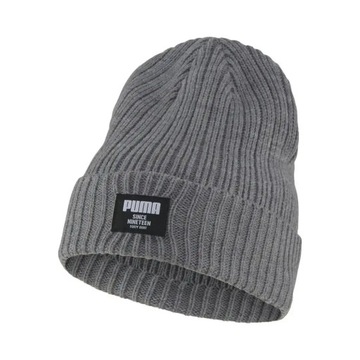 Puma czapka zimowa ciepła szara męska damska beanie