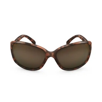 Okulary damskie przeciwsłoneczne Quechua MH530W Havana Brown