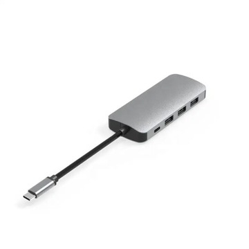 Док-станция Hub 8in1 USB-C HDMI 4K SD для Macbook Pro/Air