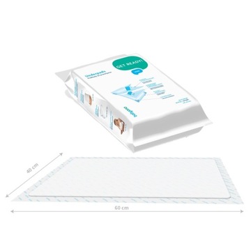 BABYONO ПАЛАЛЕНКИ 40х60 ГИГИЕНИЧЕСКИЕ КЛЕИ 10 шт. 513
