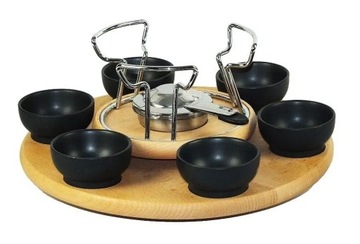 НАБОР ДЛЯ ФОНДЮ на 6 персон KELA Natura 21 шт. К3