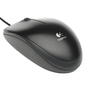 Mysz przewodowa Logitech B100 czarna USB x30