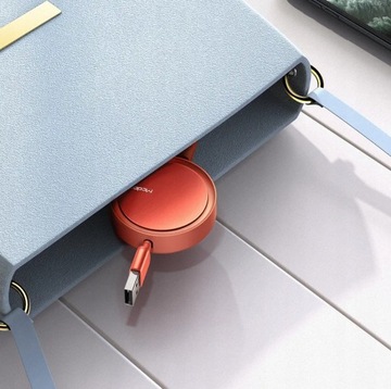 Mcdodo CA-7252 USB-кабель 3в1, убирающийся, 1,2 м (оранжевый)