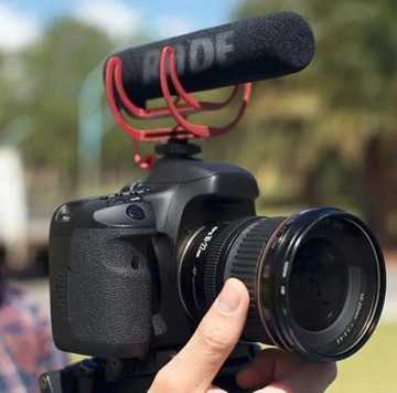 Микрофон Rode VideoMic GO для камеры.