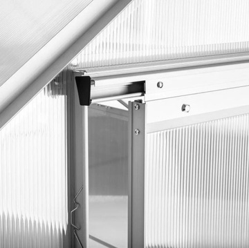 Алюминиевая теплица без фундамента 250 х 185 х 195 см 402476