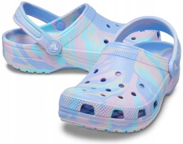 Детская обувь Crocs Classic Marbled Clogs 25-26
