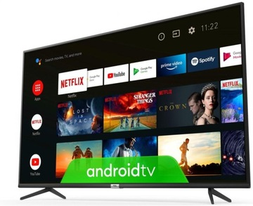 TCL 50P615 UHD TV, AndroidTV — поврежден