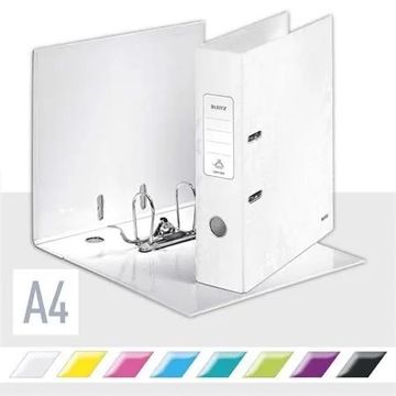 Папка Leitz 180° Wow А4/80мм, БЕЛАЯ