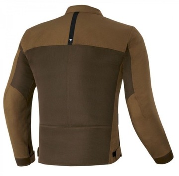 ЛЕГКАЯ ТЕКСТИЛЬНАЯ МОТОЦИКЛНАЯ КУРТКА SHIMA МУЖСКАЯ ОТКРЫТАЯ КУРТКА JKT МУЖСКАЯ КОРИЧНЕВАЯ XL