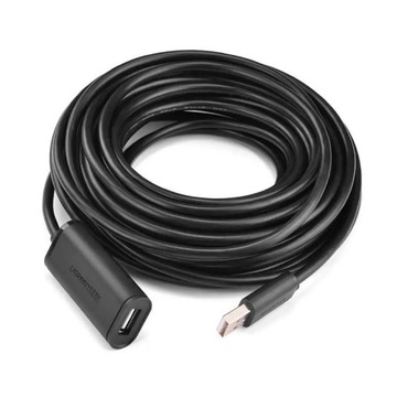 Удлинительный кабель USB 2.0 US121, активный, 5 м