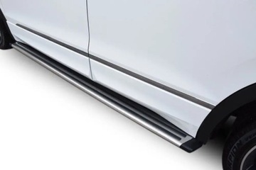 Патрубки боковых порогов Porsche Cayenne 2002-10