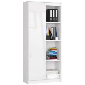 REGAŁ BIUROWY ZAMYKANY *WYSOKA JAKOŚĆ* 80x35x180cm