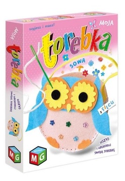 ZESTAW KREATYWNY FILCOWA TOREBKA SOWA MULTIGRA