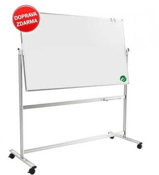 Доска керамическая мобильная отдельностоящая 180х120см белая, двусторонняя + бесплатно