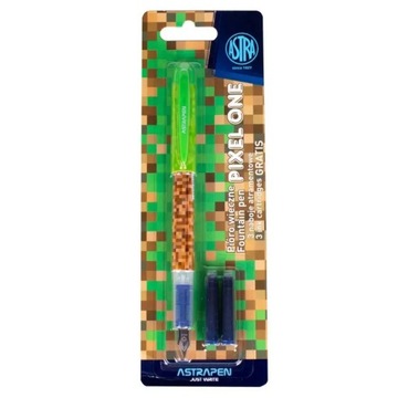 ШКОЛЬНАЯ ПЕРЬЕВАЯ РУЧКА ASTRA 3 ТЕЛЕЖКИ В БЛИСТЕРЕ