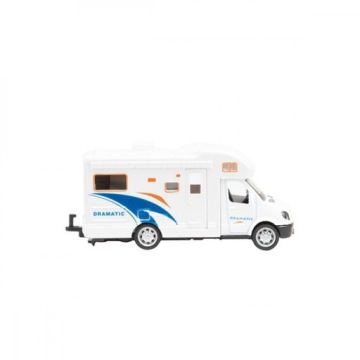 Metal World Camper и снегоход на прицепе