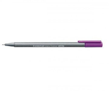 Ручка-пальчик triplus, треугольная, 0,3 мм, фиолетовая, Staedtler S 334-6