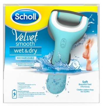 Электрическая пилка для ног SCHOLL Velvet Smooth