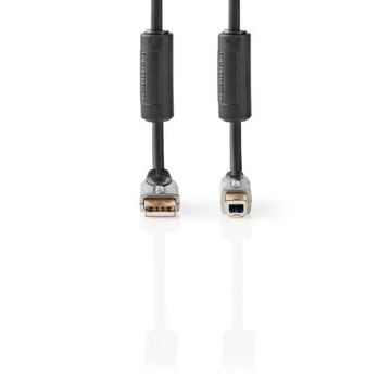 USB-КАБЕЛЬ ДЛЯ ПРИНТЕРА — USB TYPE B SAVIO 1,8 M