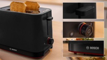 Bosch Compact Toaster | TAT3M123 MyMoment | Power 950 W | Number of slots 2