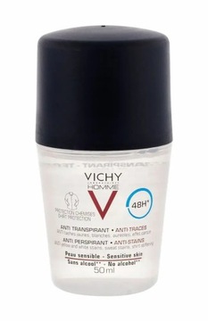 Vichy Dezodorant W Kulce Dla Mężczyzn Ochrona 48H Przeciw Śladom