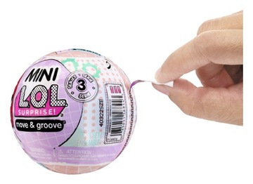 Кукла-сюрприз LOL Move & Groove BIG BALL MGA