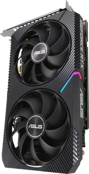 Видеокарта ASUS GeForce RTX 3060 12 ГБ DDR6 192 бит DUAL OC 12 ГБ V2