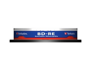 BD-RE SL VERBATIM 25 ГБ 2x шпинделя 10 шт.