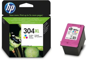 Oryginalny Tusz HP 304XL N9K07AE CMY 300sh