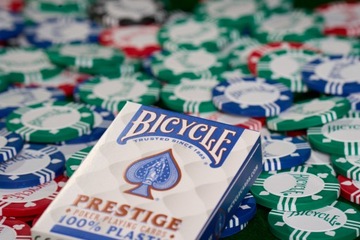 Фишки для покера 100 шт. Велосипед 10716