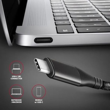 Кабель-переходник USB-C — HDMI 2.0 4K/60 Гц, алюминий, 1,8 м