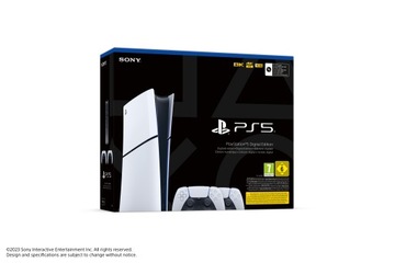 Консоль Sony PlayStation 5 D на шасси с диском PS5 SLIM емкостью 1 ТБ