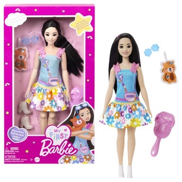 MOJA PIERWSZA LALKA BARBIE RENEE Z LISKIEM HLL22