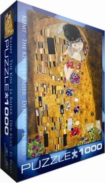 Пазл 1000 деталей. «Поцелуй», Климт